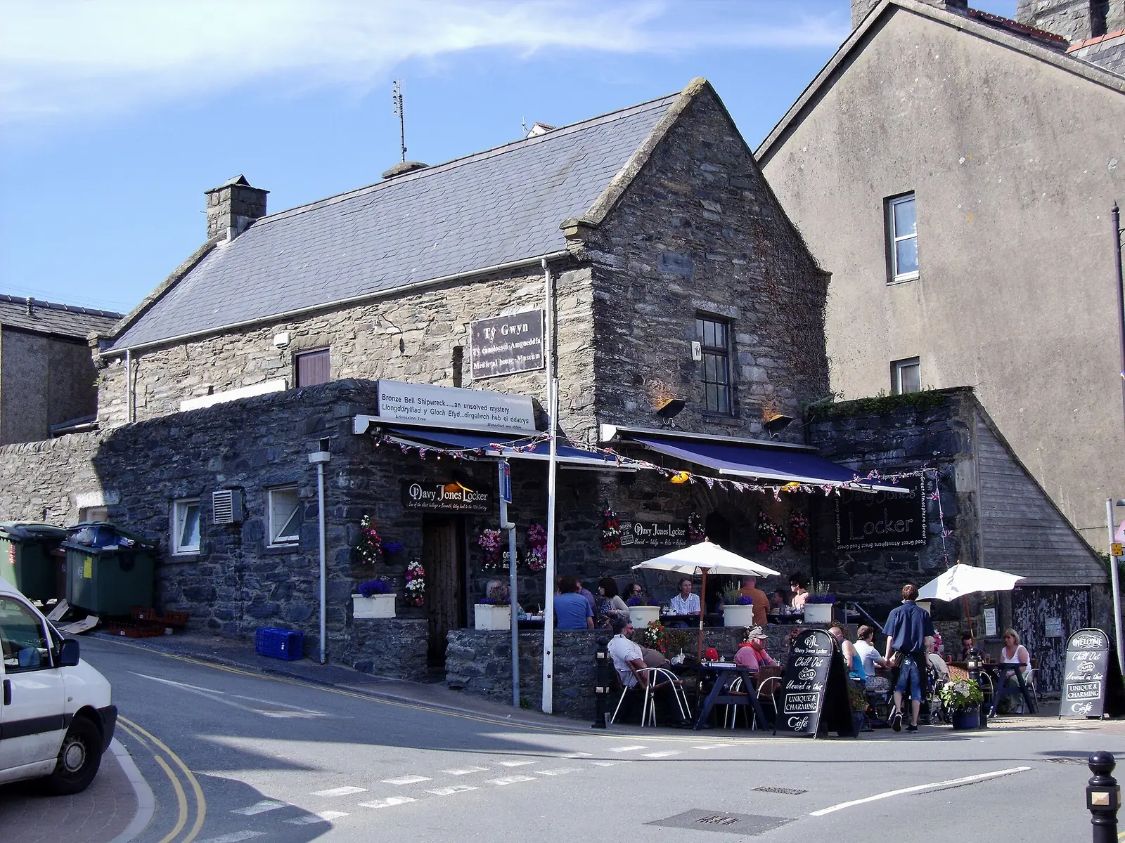 Tŷ Gwyn, the medieval hall house on Barmouth quay