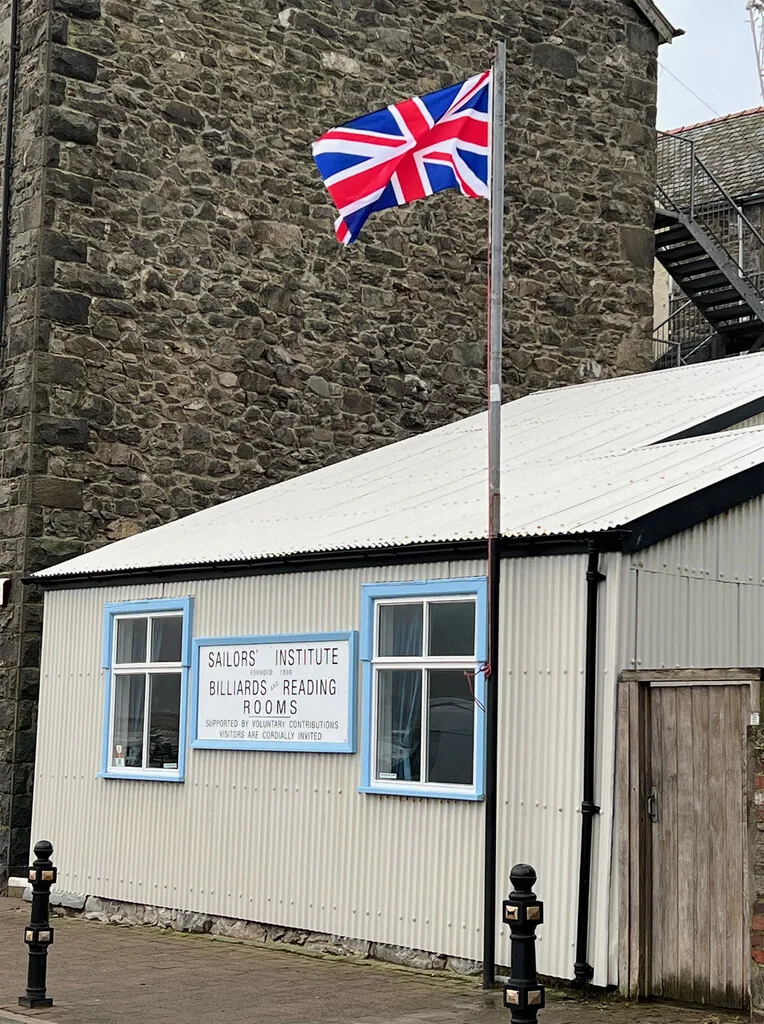Barmouth Sailors' Institute, founded 1890, on the Quay
