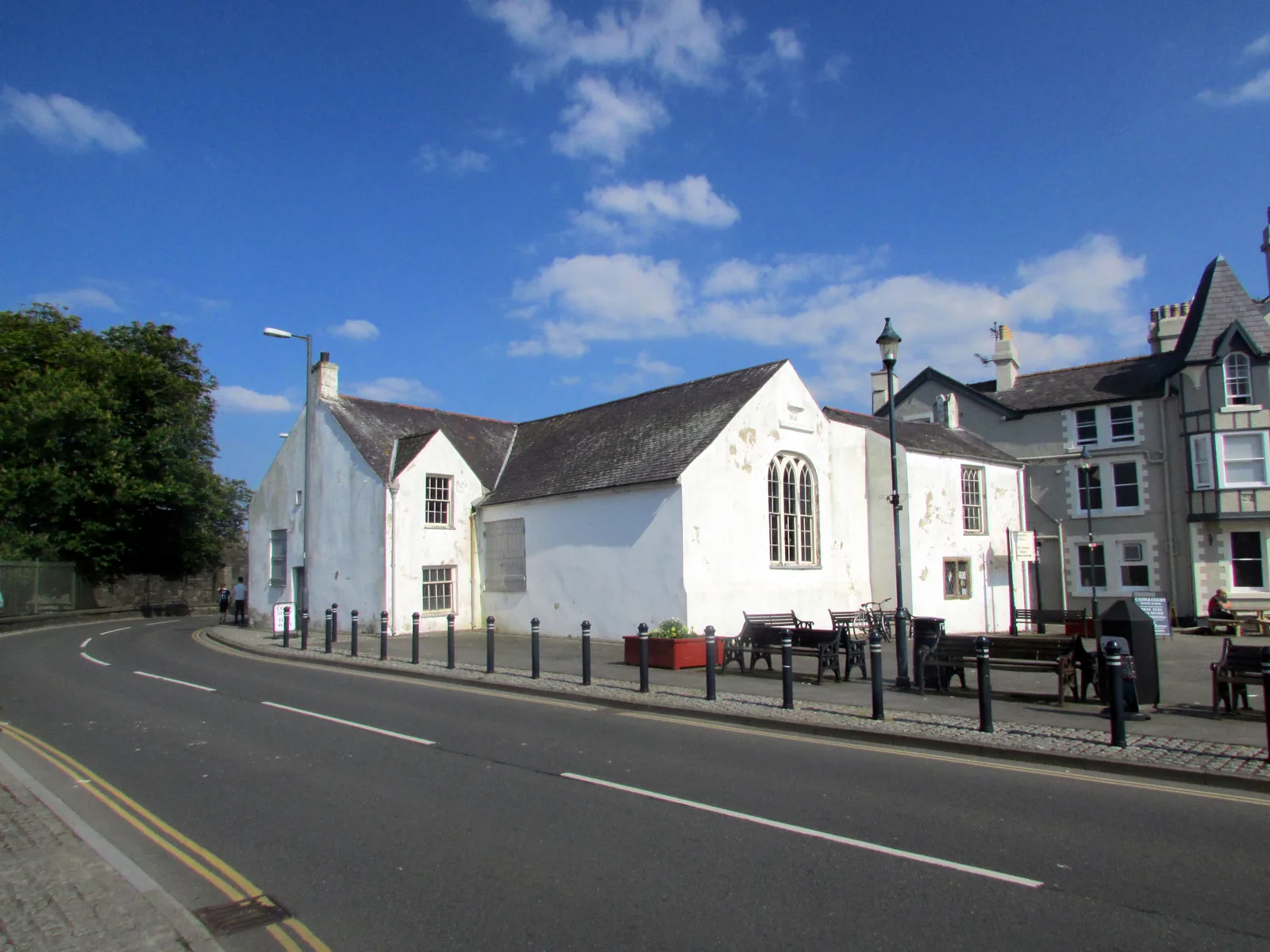 The Old Courthouse on Castle Street, Beaumaris, built in 1614