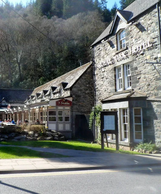 Y Stablau, the Royal Oak Stables building in the centre of Betws-y-Coed