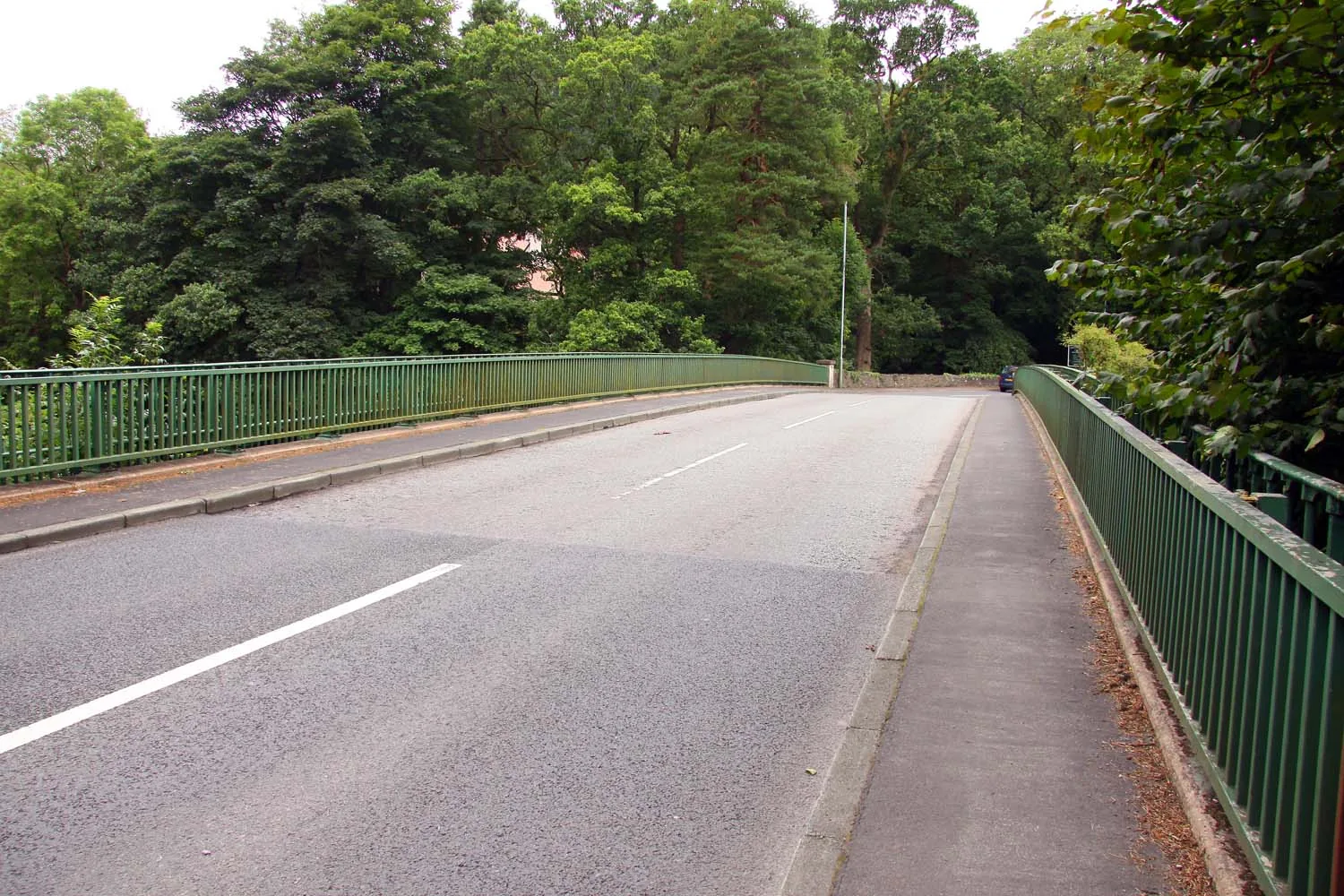 The A5 crossing Telford&rsquo;s cast-iron Waterloo Bridge