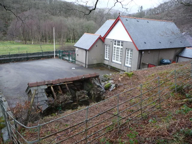 The old village school, Capel Curig