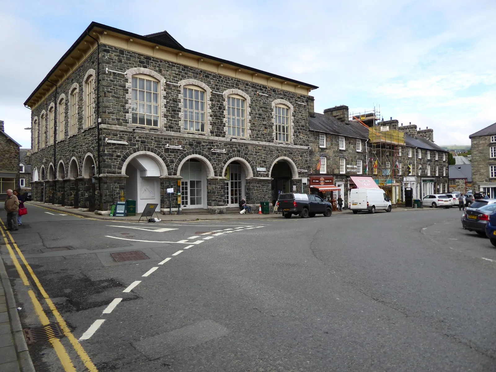 Neuadd Idris on Eldon Square, Dolgellau, home to Tŷ Siamas, the National Centre for Welsh Folk Music
