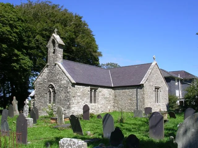 St Gallgo's Church, Llanallgo, from the west